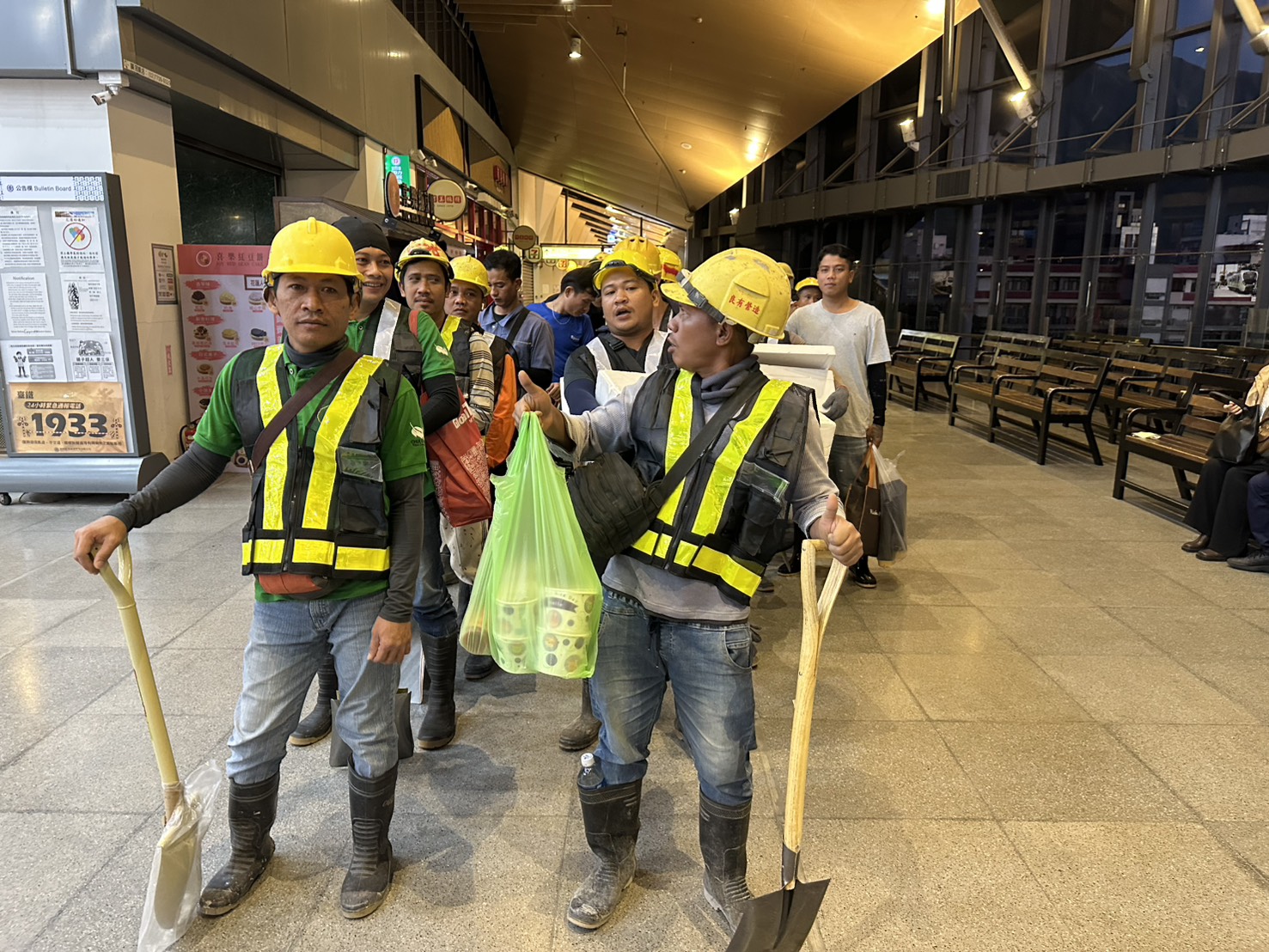 專業團隊評估災情